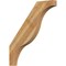 Ekena Millwork 4"W x 36"D x 40"H Funston Rough Sawn Knee Brace, Western Red Cedar BRC04X36X40FST00RWR - alternate 1